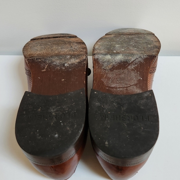 Florsheim Barletta Series Men's Brown Leather Wingtip Loafer Size 9D - Picture 11 of 12